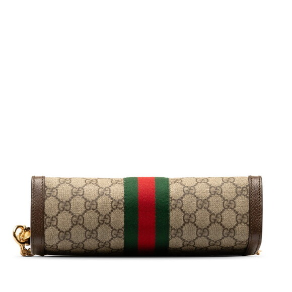 Authentic Gucci GG Supreme Ophidia Chain Shoulder Bag - Picture 4 of 8
